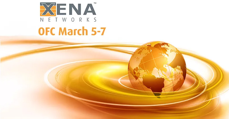 Xena Networks OFC 2019 banner