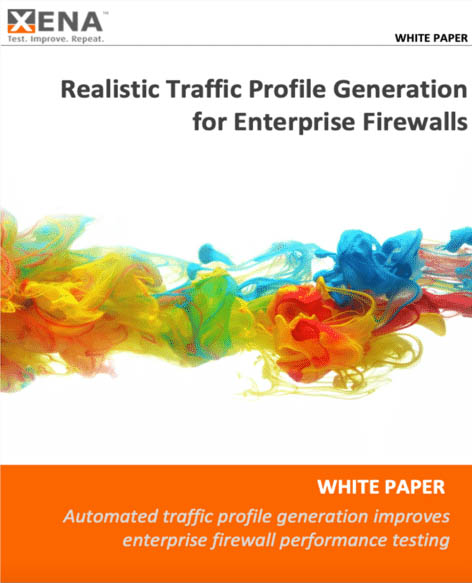 Xena's Realistic Traffic Profile Generation white paper cover